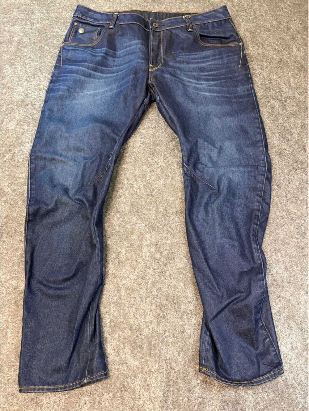 G-Star RAW Arc 3D Slim Men's Jeans 36x30 Dark Wash Blue Denim Tapered